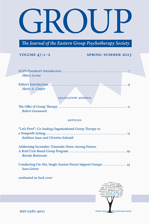GROUP - The Journal for the EGPS